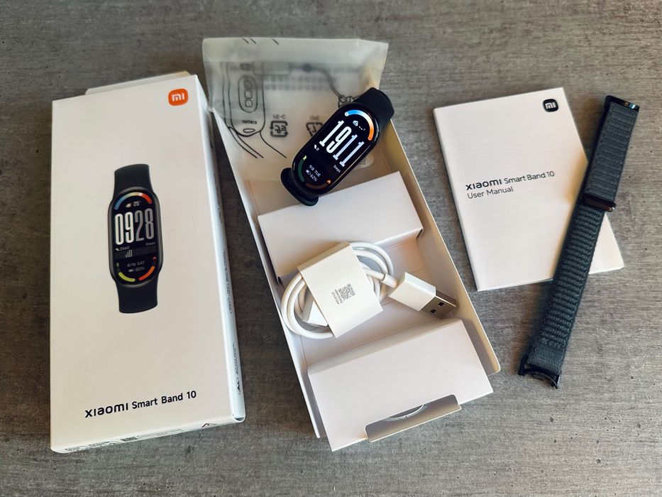 Фітнес-браслет/трекер Xiaomi Smart Band 10 Midnight Black(EU версія)