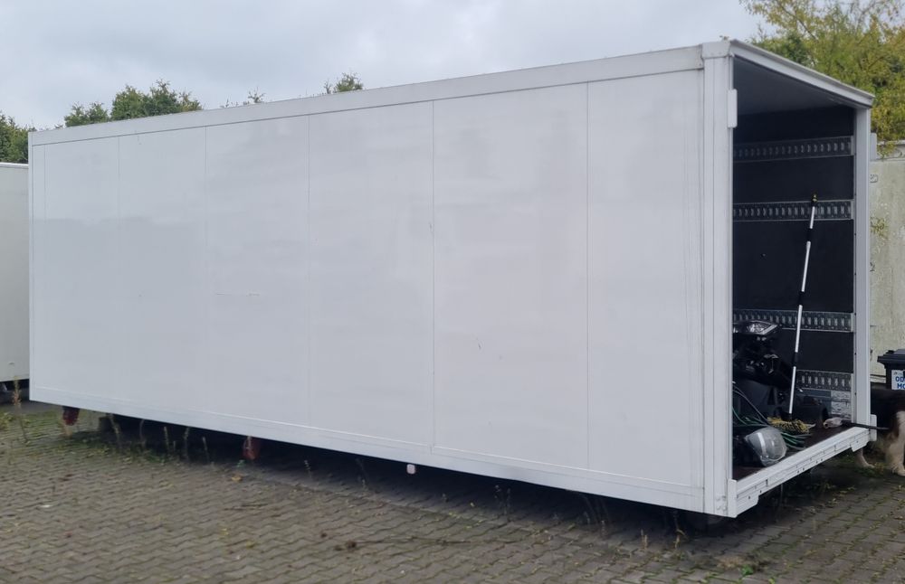 Kontener Izoterma 18 palet izolowany dach Zamykany winda meblowy mocny