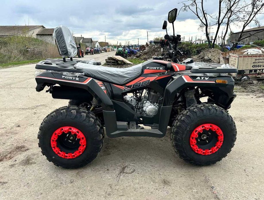 Квадроцикл FORTE ATV 200 BS PRO новий швидка доставка