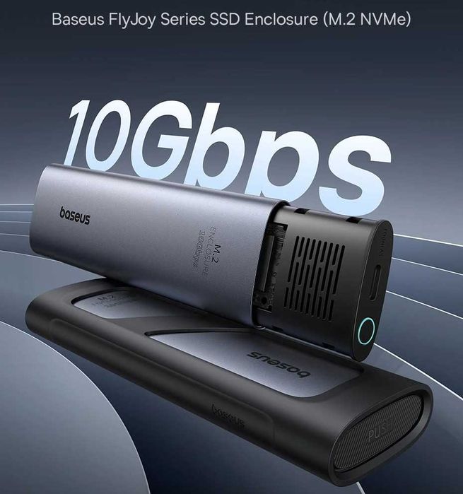 Baseus SSD карман/кишеня M2 NVME/SATA + USB в комплекте