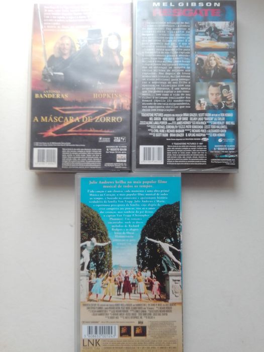 Cassetes VHS Vários filmes