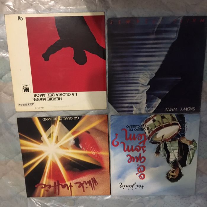 Discos de vinil raros.