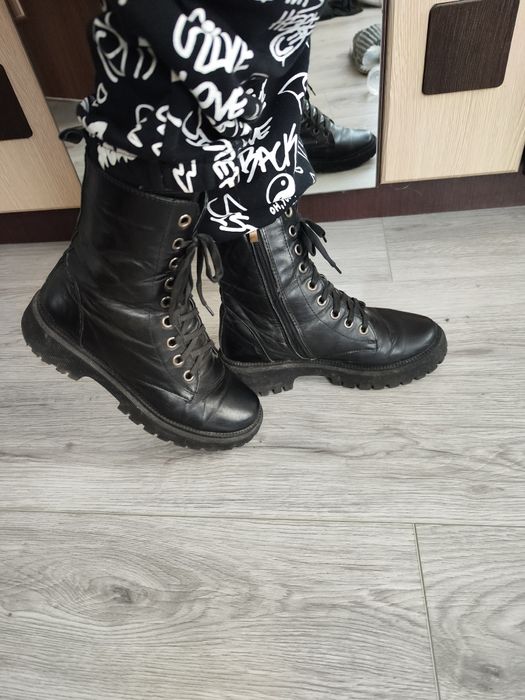 Ботінки зима нат шкіра 38-24,5 см