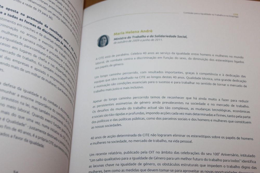 Edição Comemorativa dos 40 Anos da CITE