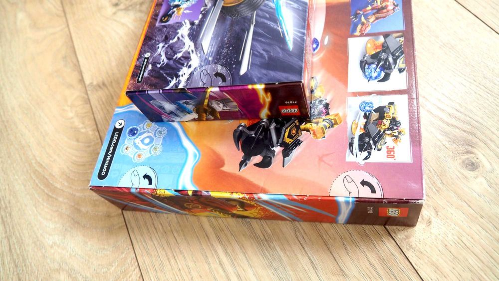NOWY Zestaw 2 szt,LEGO Ninjago Lawowy smok 71793 i 71816 motocykl