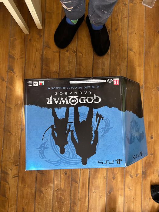 God of War Ragnarok PS4/5 edição colecionador