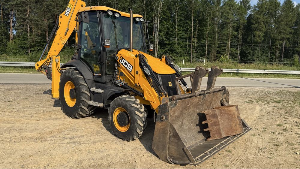 Jcb 3 cx klima koparko ladowarka cat jcb