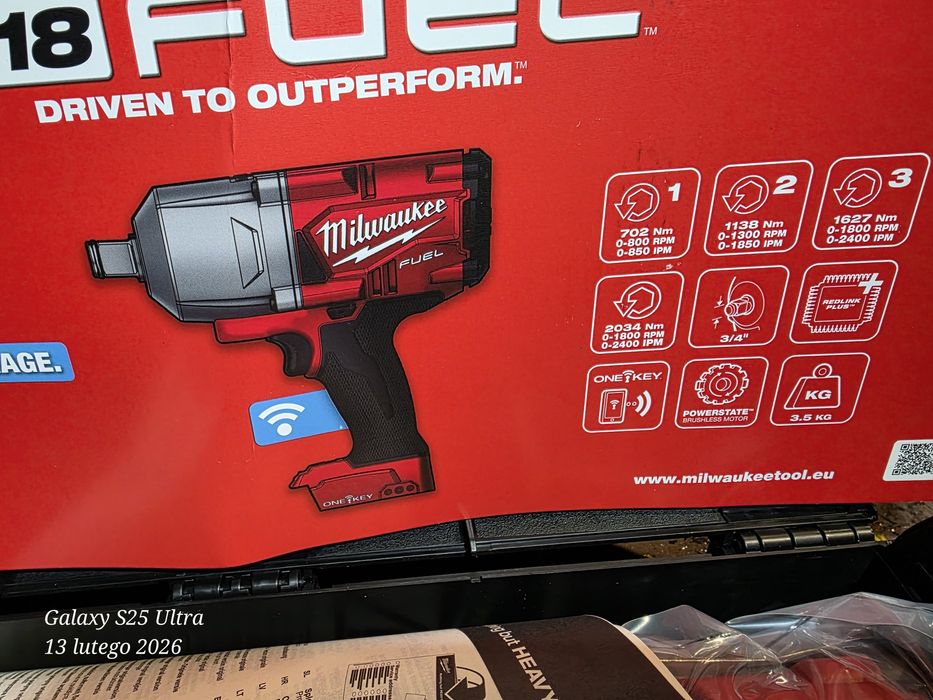 Klucz elektryczny milwaukee 3/4 cala 2034nm