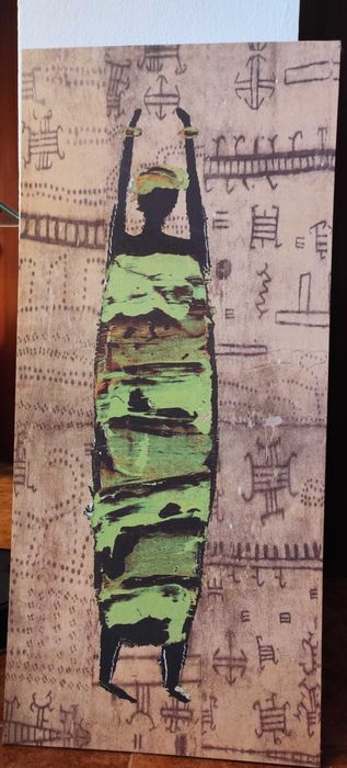 Conjunto de quadros tema étnico