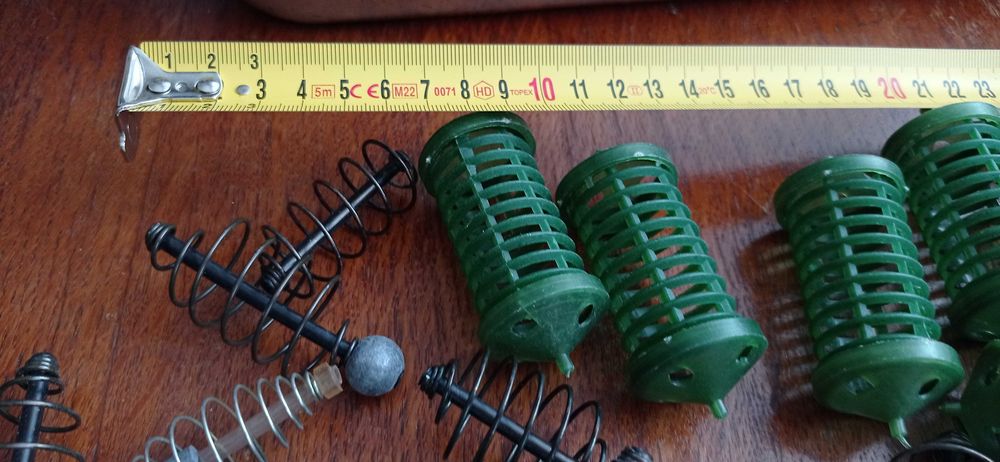 Sprężyny, koszyczki wędkarskie