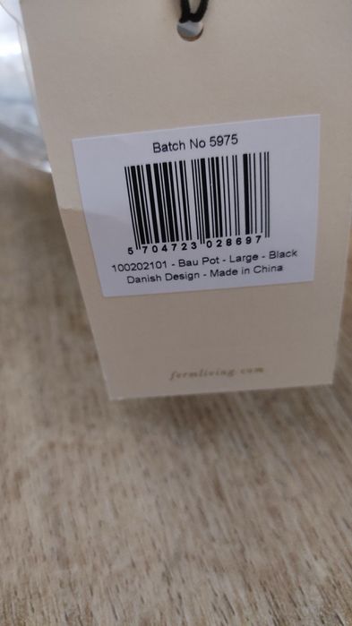 Ferm Living Bau Pot Large 2szt
