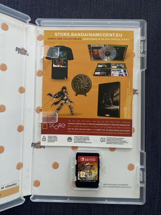 Jogo DragonBall Fighter ZNintendo Switch Usado