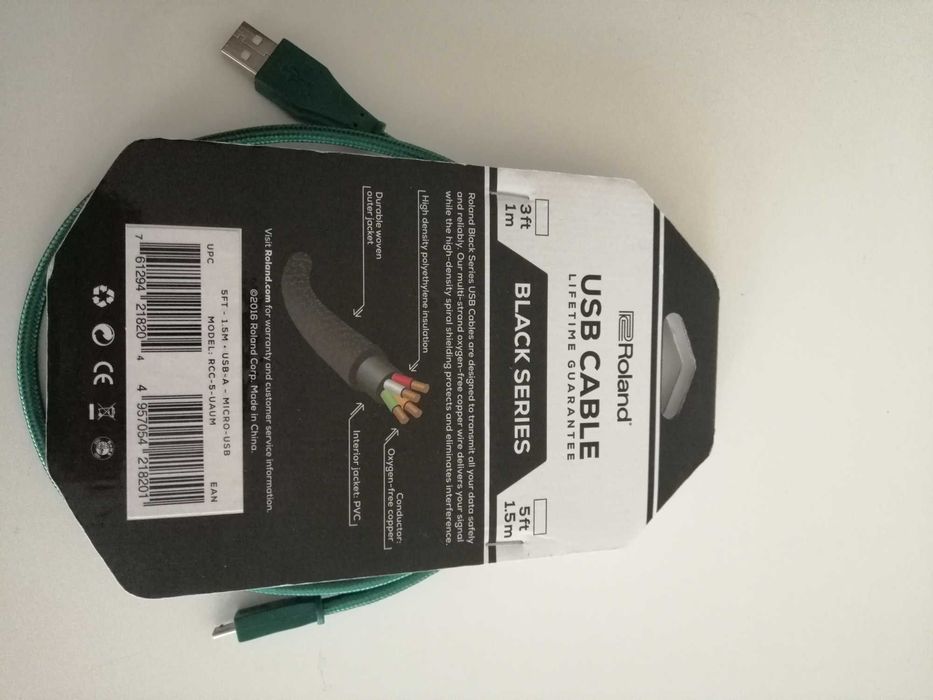 Cabo audio USB Roland
