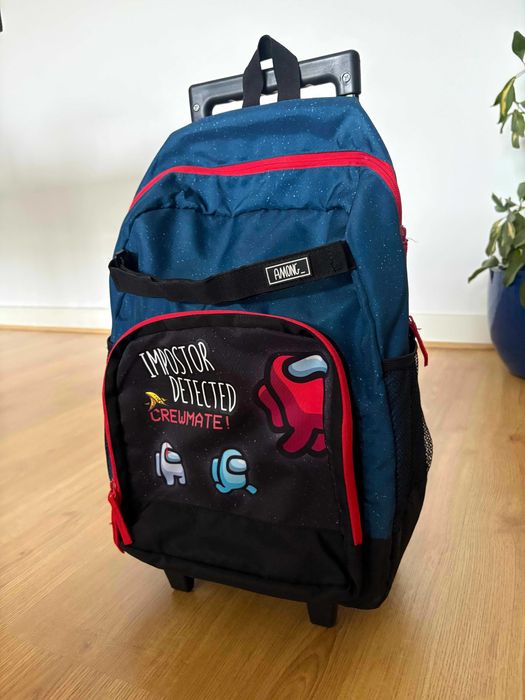 Mochila com Rodas Among Us