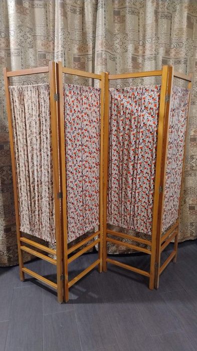 Ширма деревянная. 4 секции