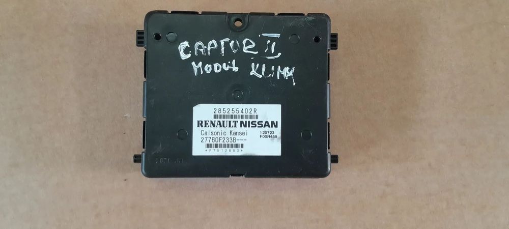 MODUŁ STEROWNIK KLIMATYZACJI RENAULT CAPTUR II 285255402R