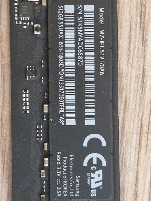 apple ssd 512 - купити запчастини для ноутбуків - Ціна на OLX.ua