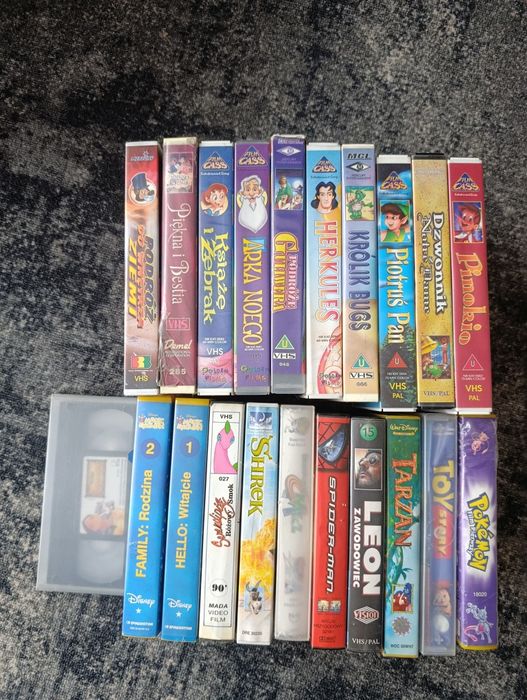 Do sprzedania kasety VHS