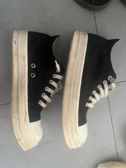 buty rick owens ramones low