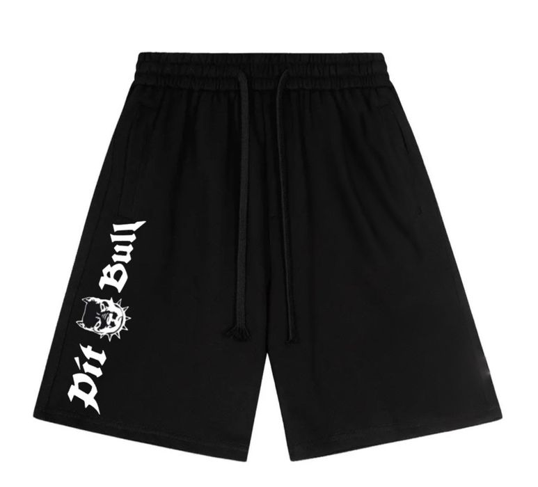 Спортивные шорты Pit Bull Casual  Logo черные питбуль