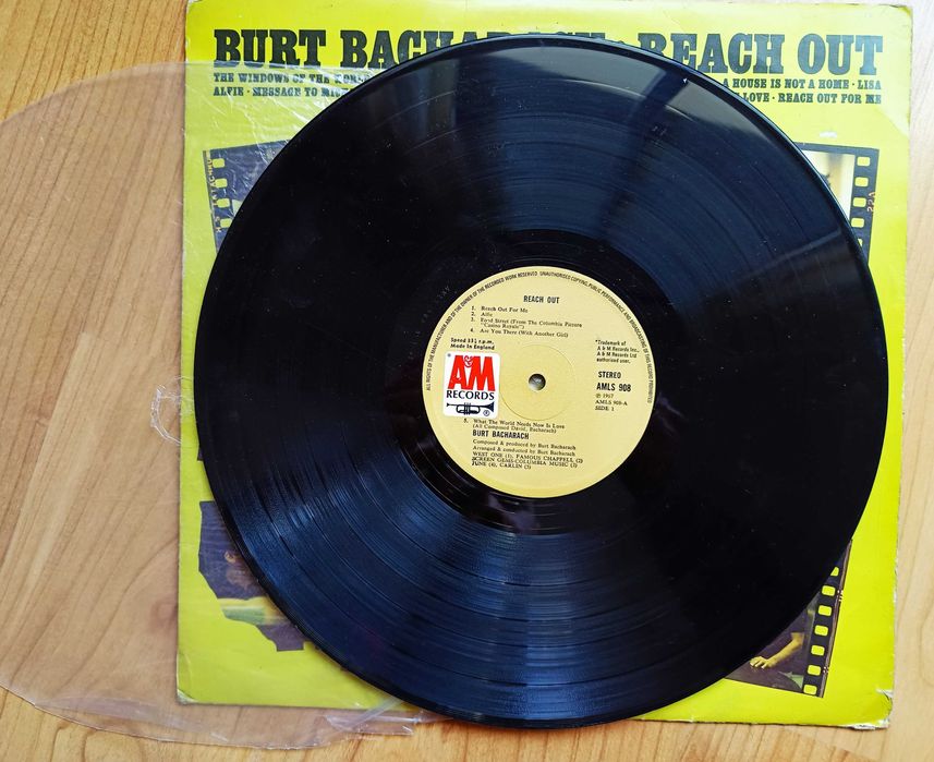Burt Bacharach - Reach out (Vinil)