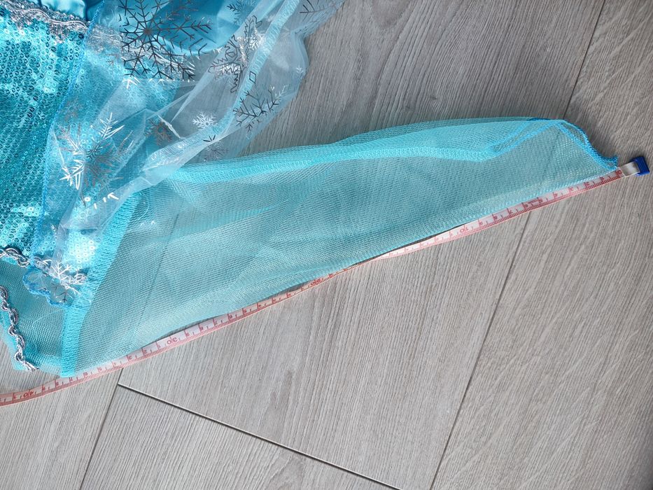Sukienka ELSA Frozen Kraina Lodu kostium strój 116 122
