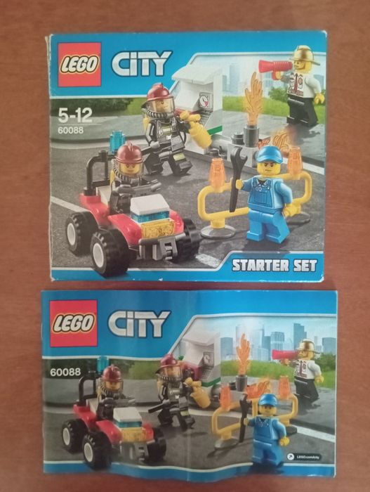 LEGO® City -  ( 60088 ) Conjunto iniciante combate a fogos e incêndios