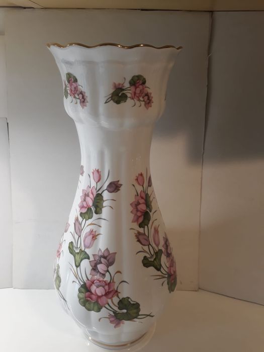Duży wazon porcelanowy ZPS Wałbrzych 42 cm PRL