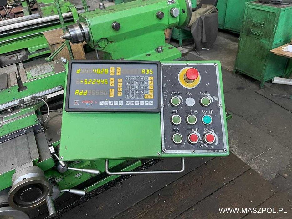 Tokarka TPK 90 A1 x 2000 poręba ODCZYTY REMONT