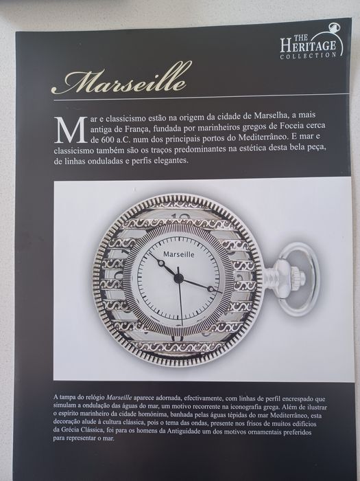 Relógio de Bolso Marseille mecânico de colecção