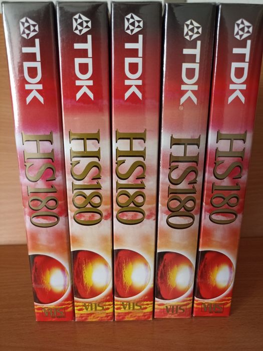 VHS cassetes VHS TDK