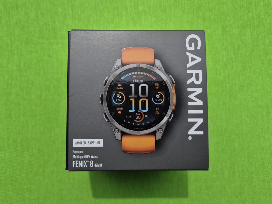 Годинник Garmin Fenix 8 Amoled 51 mm Sapphire (010-02905-21)