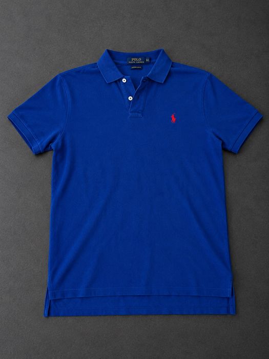 Оригінальне чоловіче поло Polo Ralph Lauren Custom Fit (Розмір L)