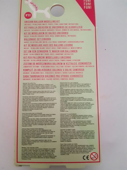 Kit Modelagem balões