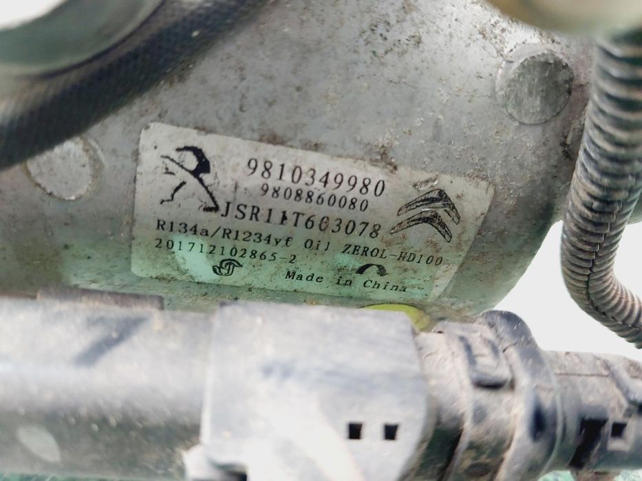 Compressor De Ar Condicionado Citroen C-Elysée