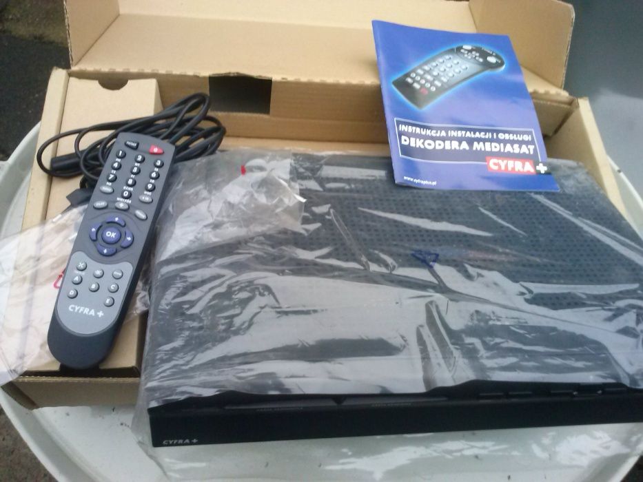 Dekoder mediasat, fabrycznie nowy, 50 zł.