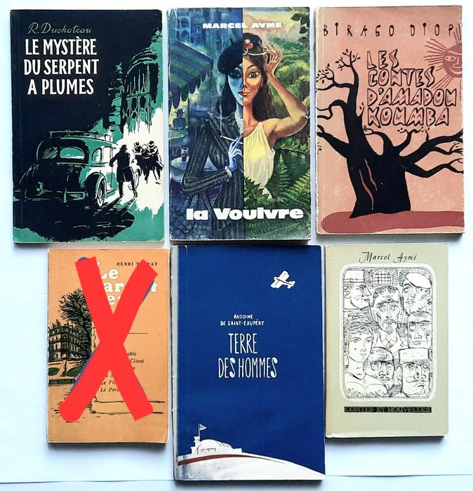 Книги на французском языке. Флобер, Мопассан и др.