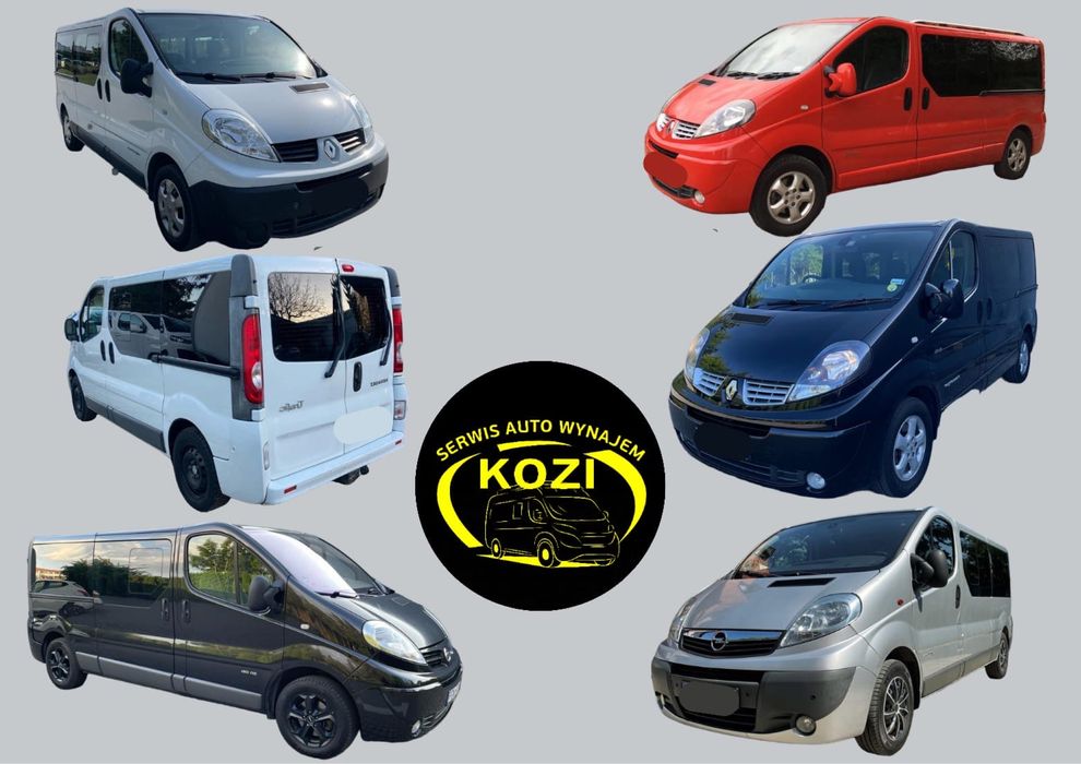 Bus Renault Trafic na wynajem