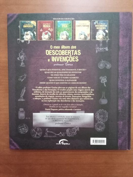 O Meu Álbum das Descobertas e Invenções - Professor Génius