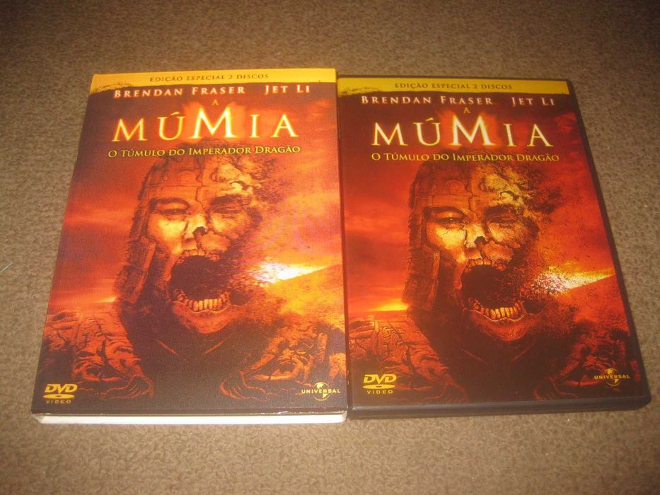 "A Múmia: O Túmulo do Imperador Dragão" Edição 2 DVDs em Slidepack!
