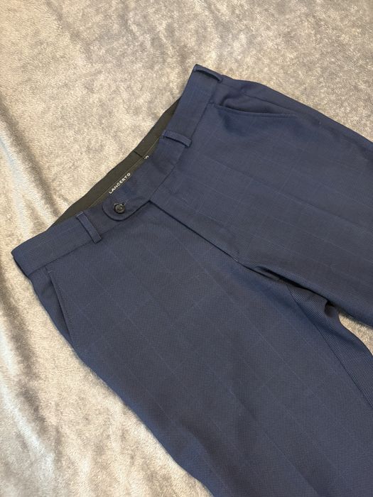 Garnitur Lancerto Slim 100% Wełna r. 176 (wesele, ślub, obrona) stan idealny