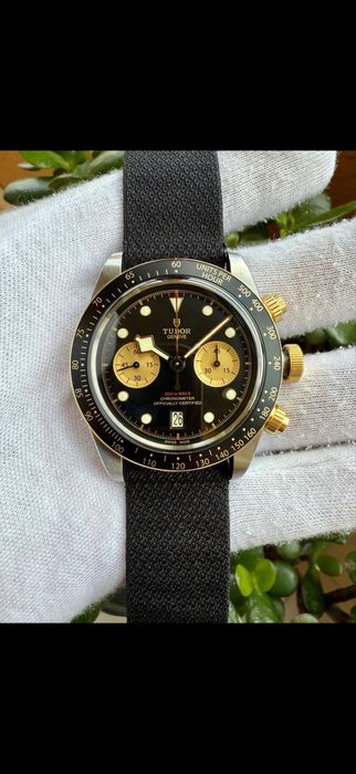 Tudor Black Bay Chrono Aço/Ouro