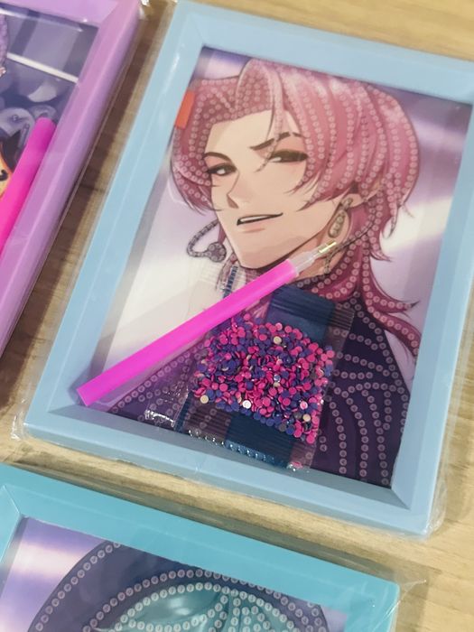 Zestaw diamond painting Kpop Demon Hunters wyklejanka diamentowa