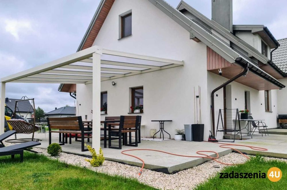 Zadaszenia tarasów, zabudowa wiaty, szklany ogród zimowy, pergole