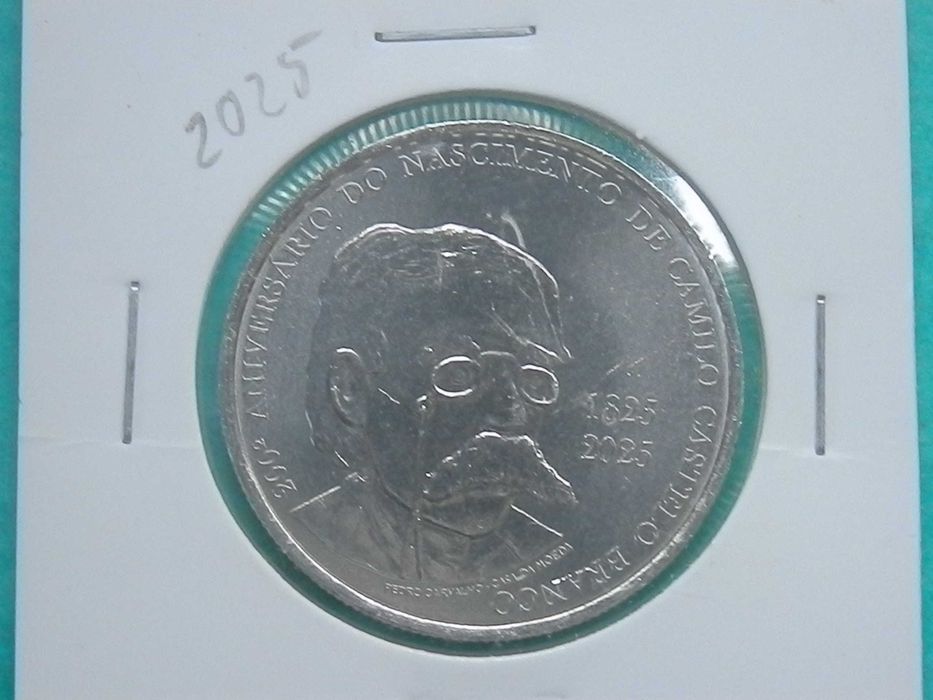 1310 - Euro: 5,00€ 2025 UNC Camilo Castelo Branco, por 6,50