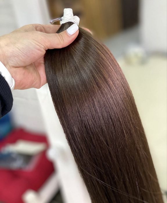 Волосся для нарощення люкс якості багато кольорів наявність русі