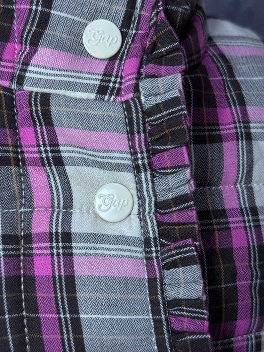 Дитяча зимова жилетка Gap 4 роки 104 см зріст стьобана дуже тепла бавовна фліс синтепон дитячий верхній одяг для дівчат дівчинки демісезон осінь зима