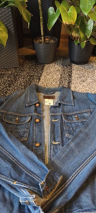 Kurtka dżinsowa jeans Wrangler oryginalna L