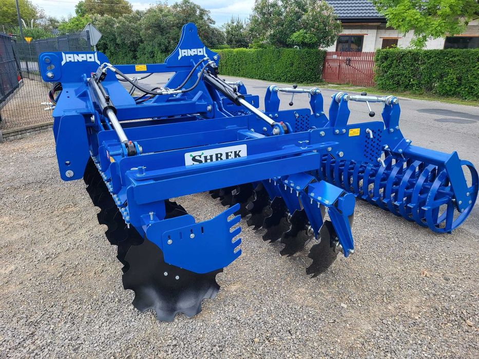 BRONA TALERZOWA talerzówka ciężka/ 4m/ 4 siłowniki/ wał daszkowy fi600