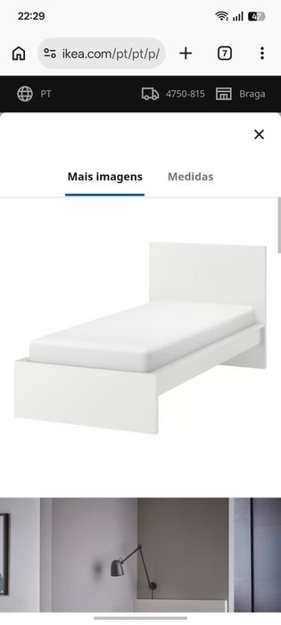 Cama de solteiro
